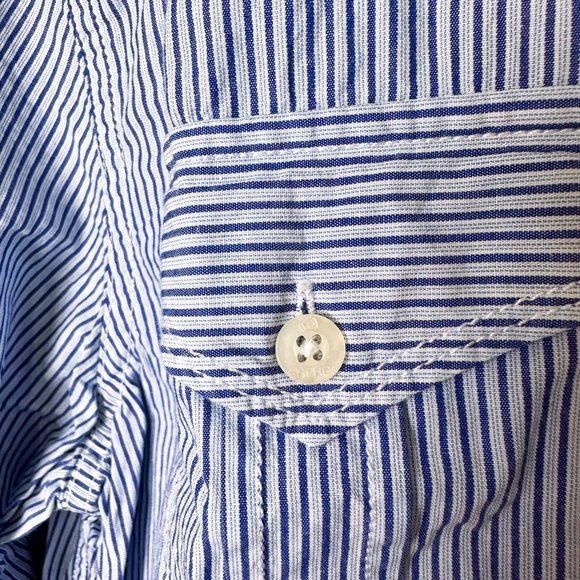 Energie- Mens casual button down stripe shirt - Picture 7 of 8
